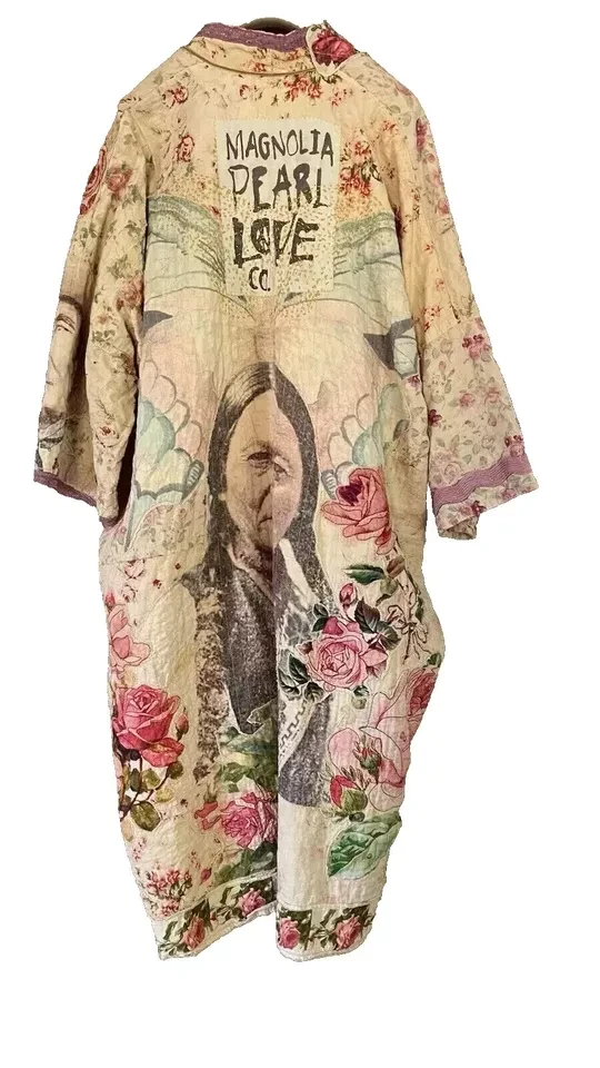 Magnolia pearl great spirit kimono